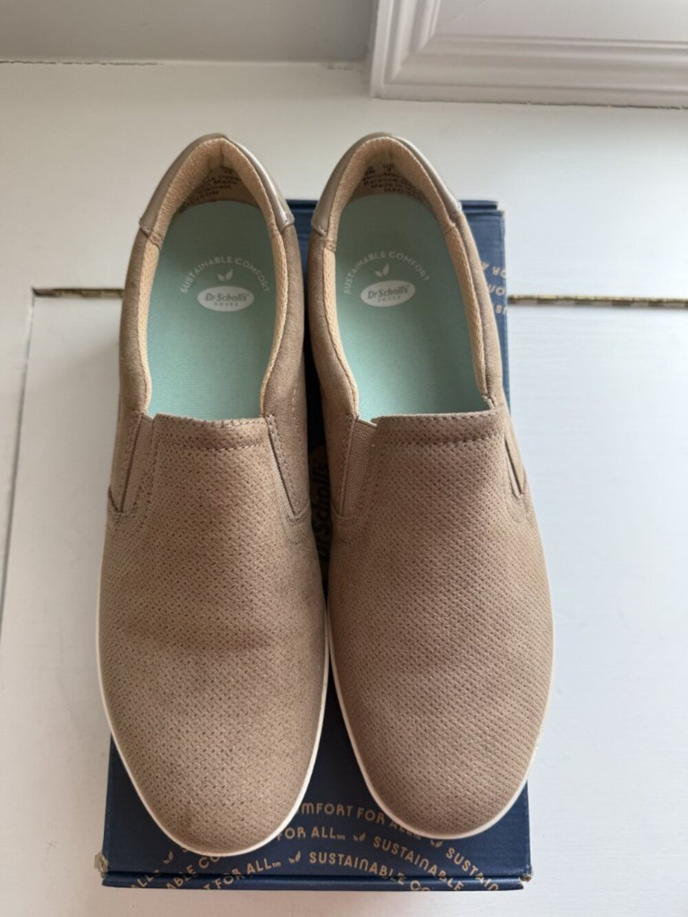 NWB Dr. Scholl's Madison Cloud Slip On Sneaker Brown Women's Size US 10 $80 [jb] - Picture 8 of 16